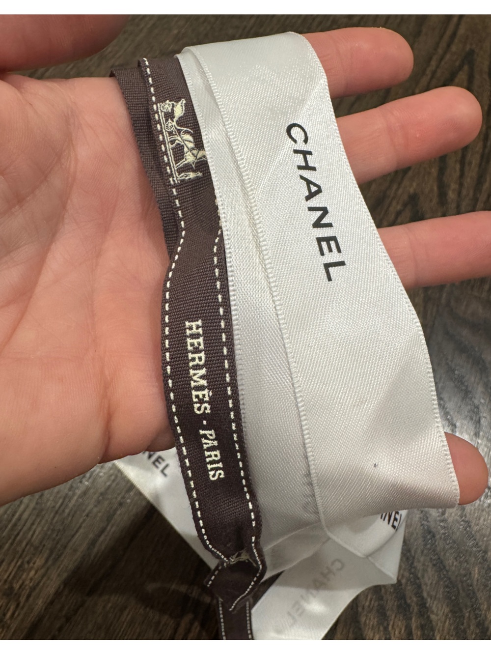 Chanel and Hermés Decorative Ribbons